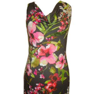Tommy Bahama Women's Orchid Forest Cowl Neck Dress